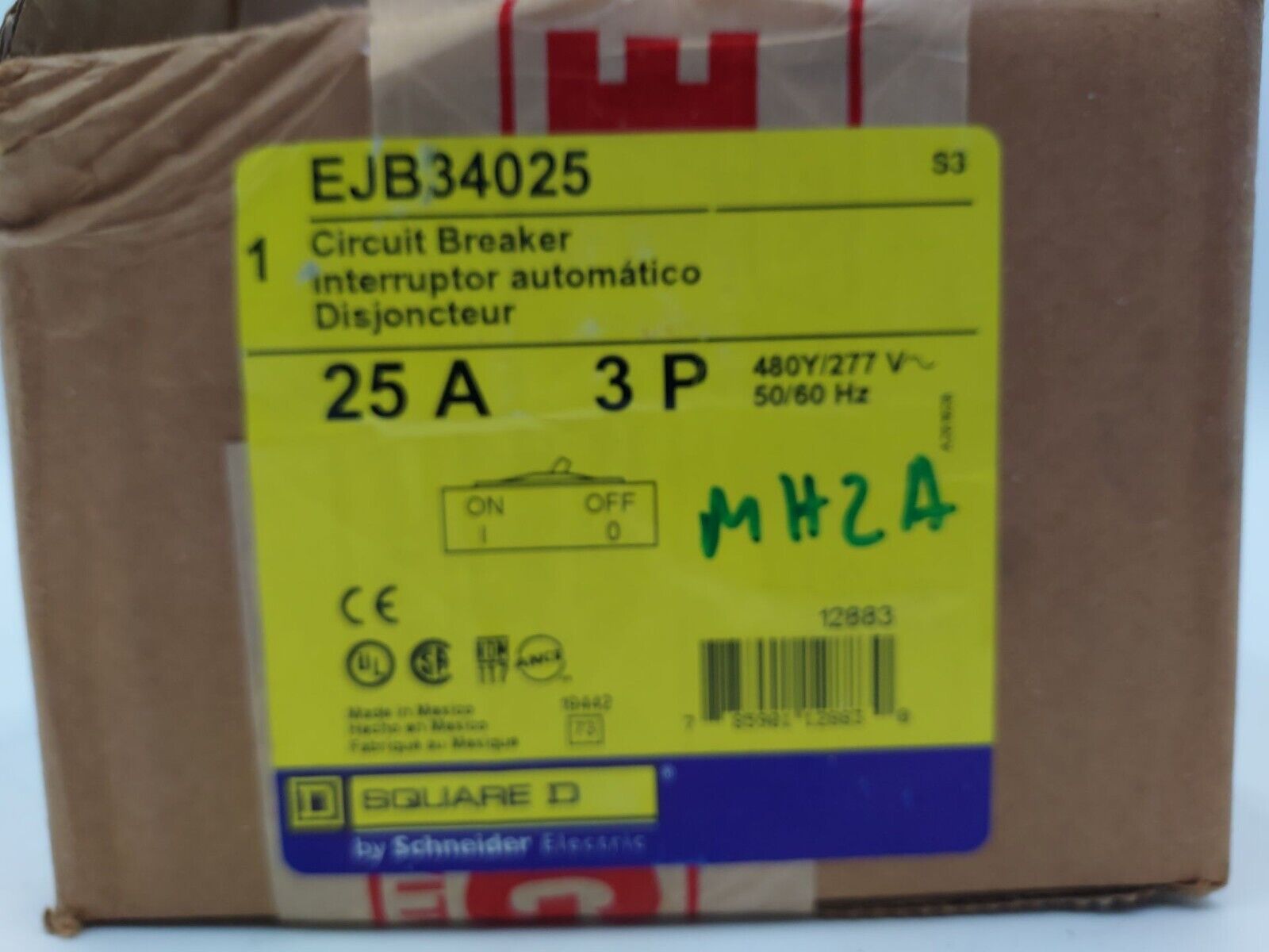 Square D EJB34025 New