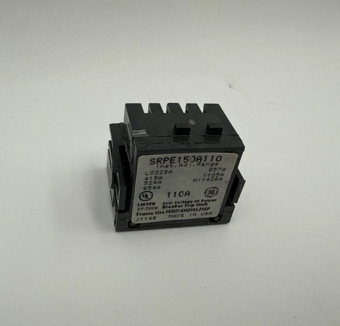 GE SRPE150A110 Rating Plug 110A SRPE150 110 Amp Frame SEDA SEHA SELA SEPA Used Used