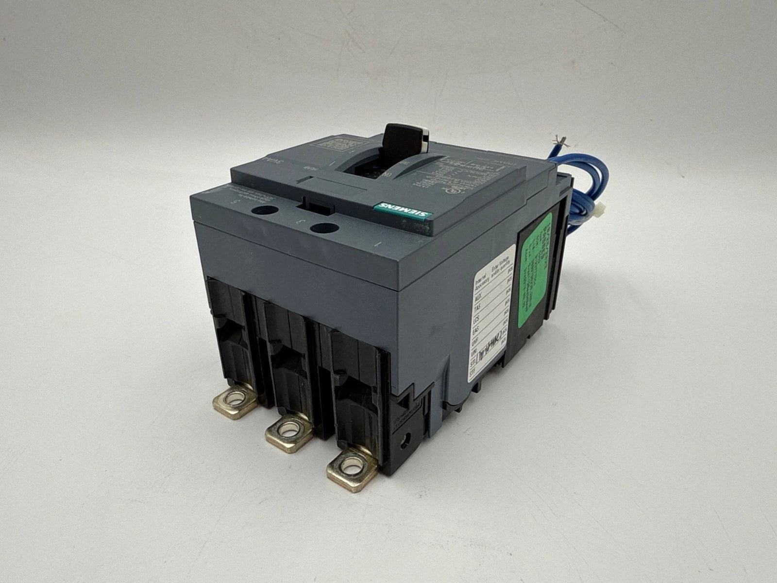 Siemens 3VA4150-6ED34-0AA0 Circuit Breaker 50A 3P 600V 3VA9978-0BL32 Shunt Trip New