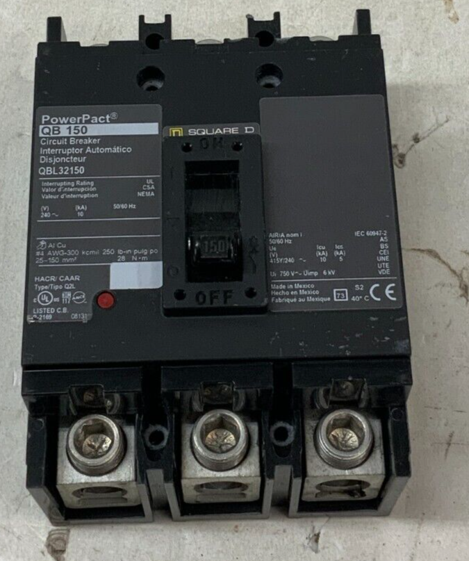 Square D QBL32150 Used