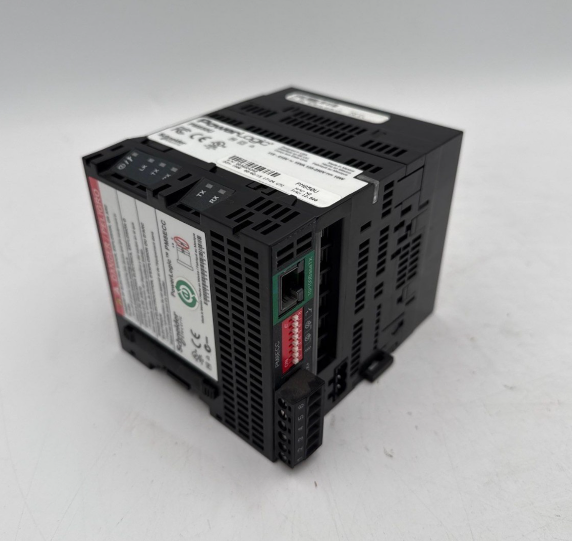 Schneider Electric PowerLogic PM820U Power Meter w/ PM8ECC & PM8RDA Used