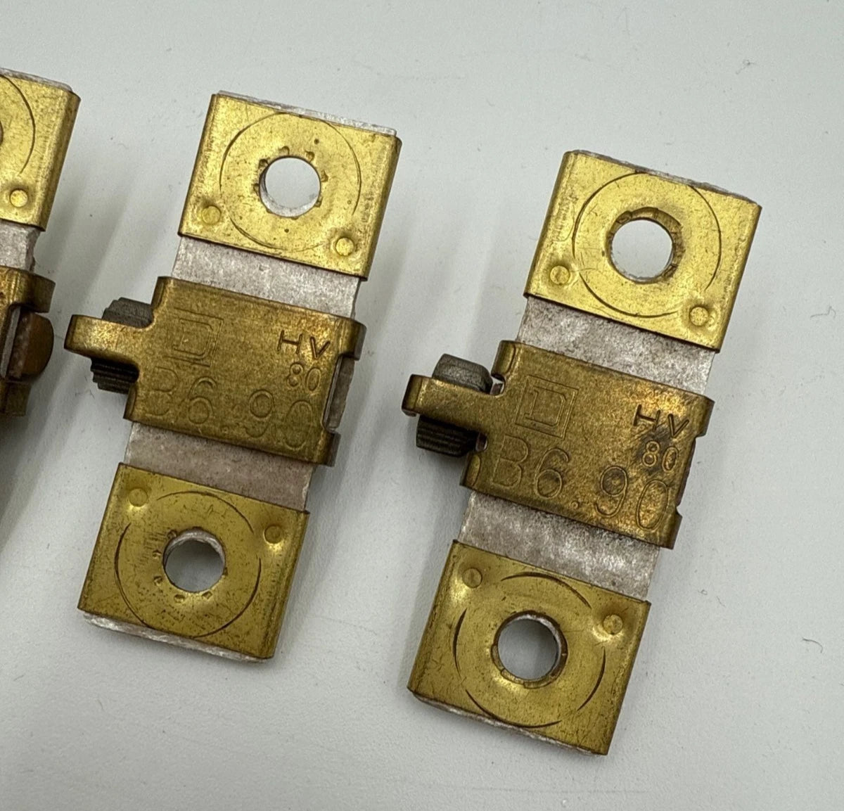 3PC Lot Square D B6.90 Thermal Unit Overload Relay Heater Unit 4.48-5.68Amp B690 Used