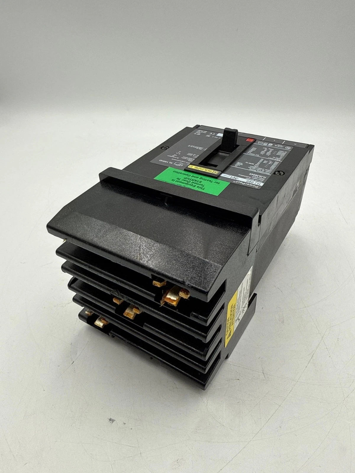 Square D HJA36045 I-Line Circuit Breaker 45A 3P 600V 3PH HJA 45 Amp 3 Pole Used