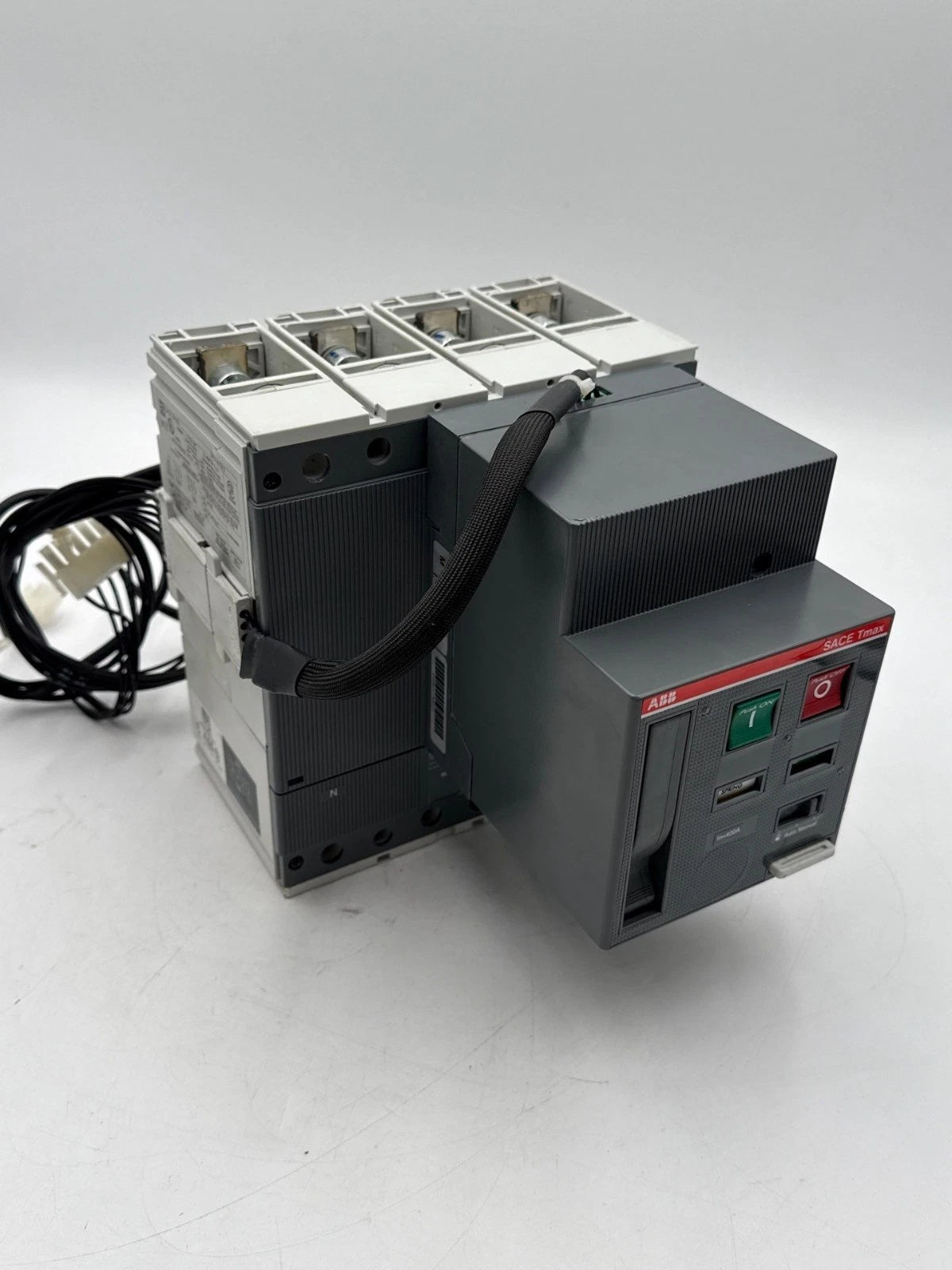 ABB SACE T5N 400 Circuit Breaker 400A 4P 600V 400 Amp Shunt 24V Motor Operator Used