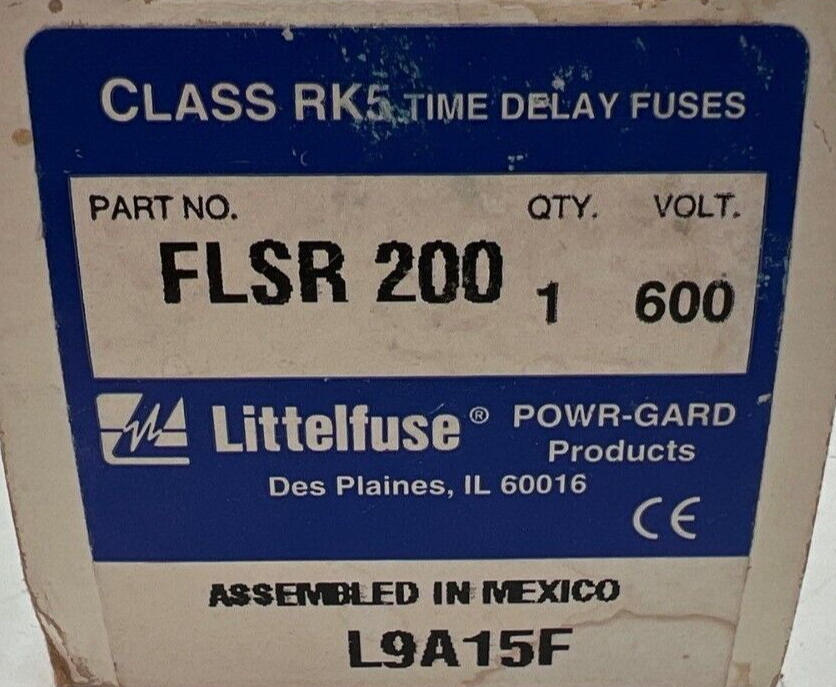 Littelfuse FLSR200 New