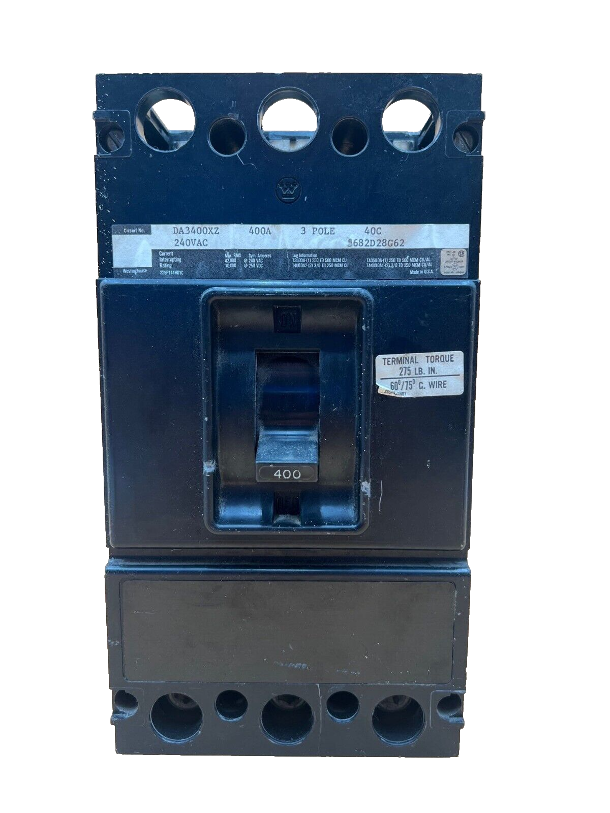Westinghouse DA3400XZ Used