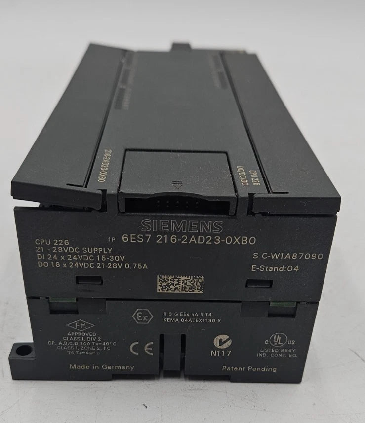 Siemens 6ES7 216-2AD23-0XB0 CPU 226 Compact Controller Simatic S7-200 Used