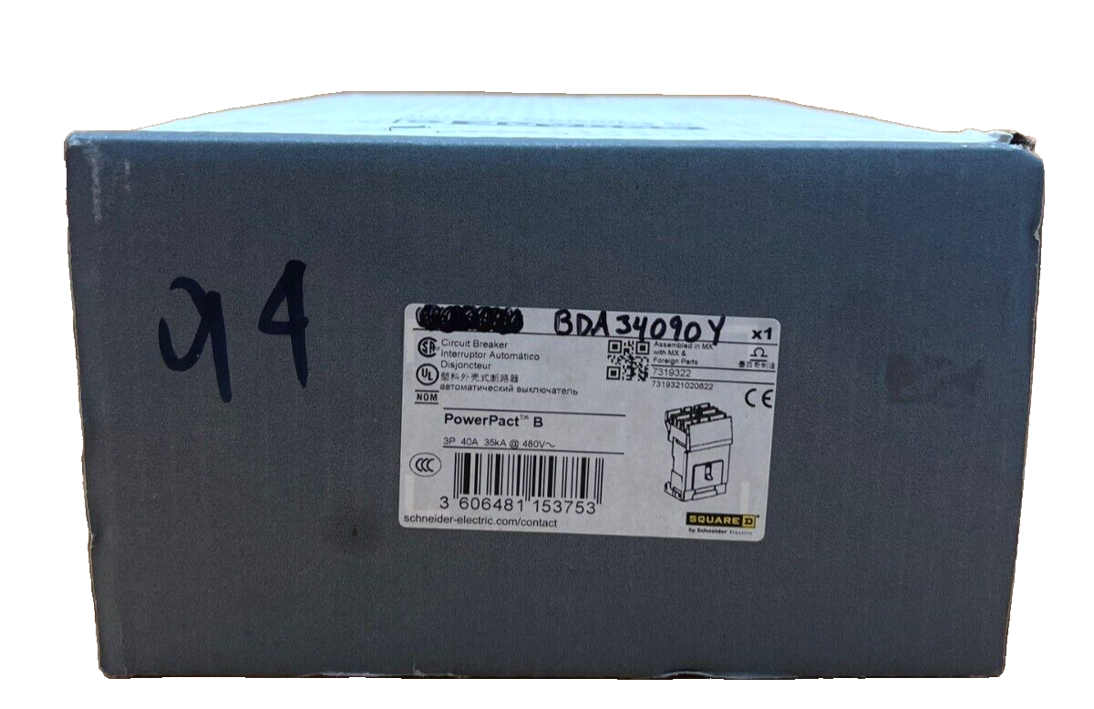 Square D BDA34090Y New