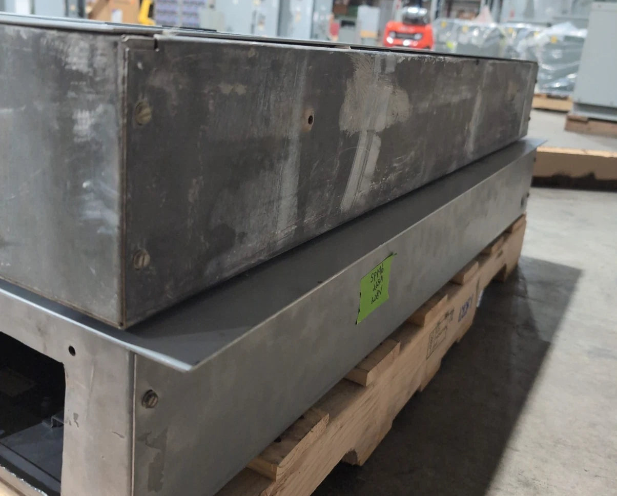 GE AEF3182BB Panelboard 225A 480/277V 3PH 4W 18 Cir MCB Panel 225 Amp TFJ236225 Used