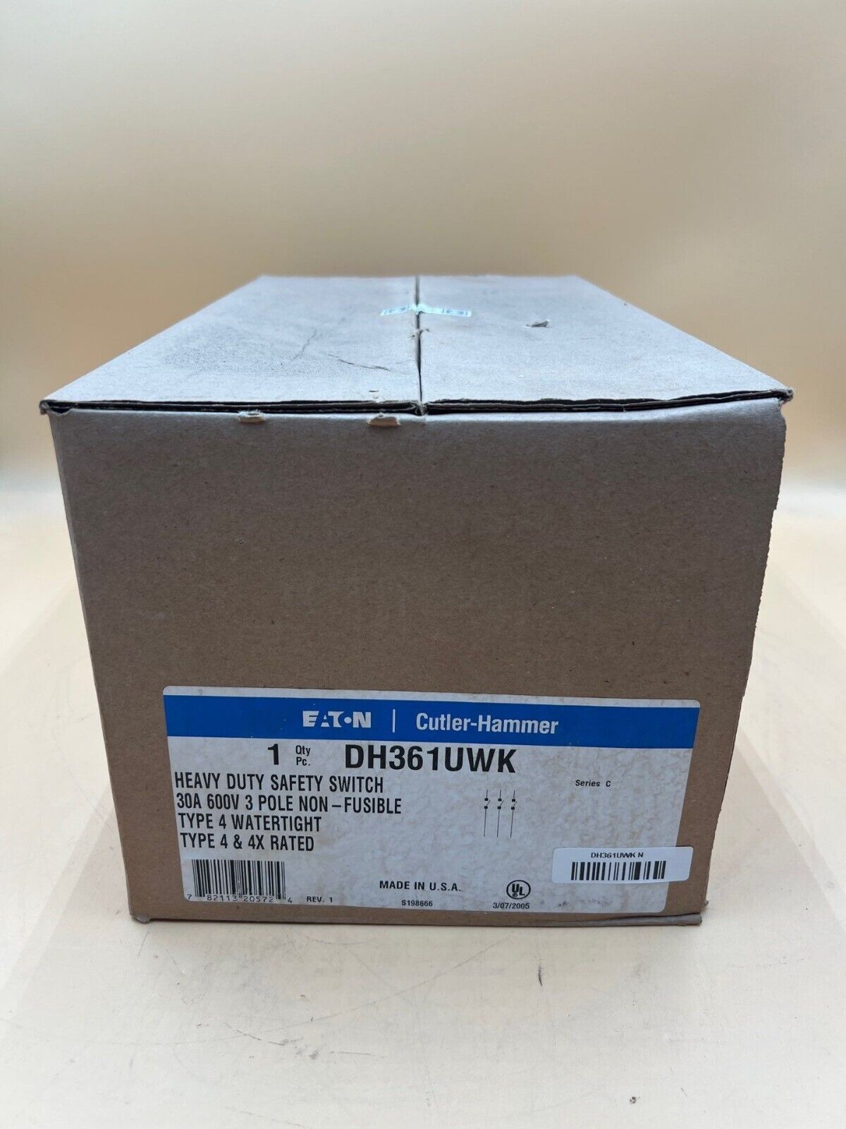 Eaton DH361UWK New