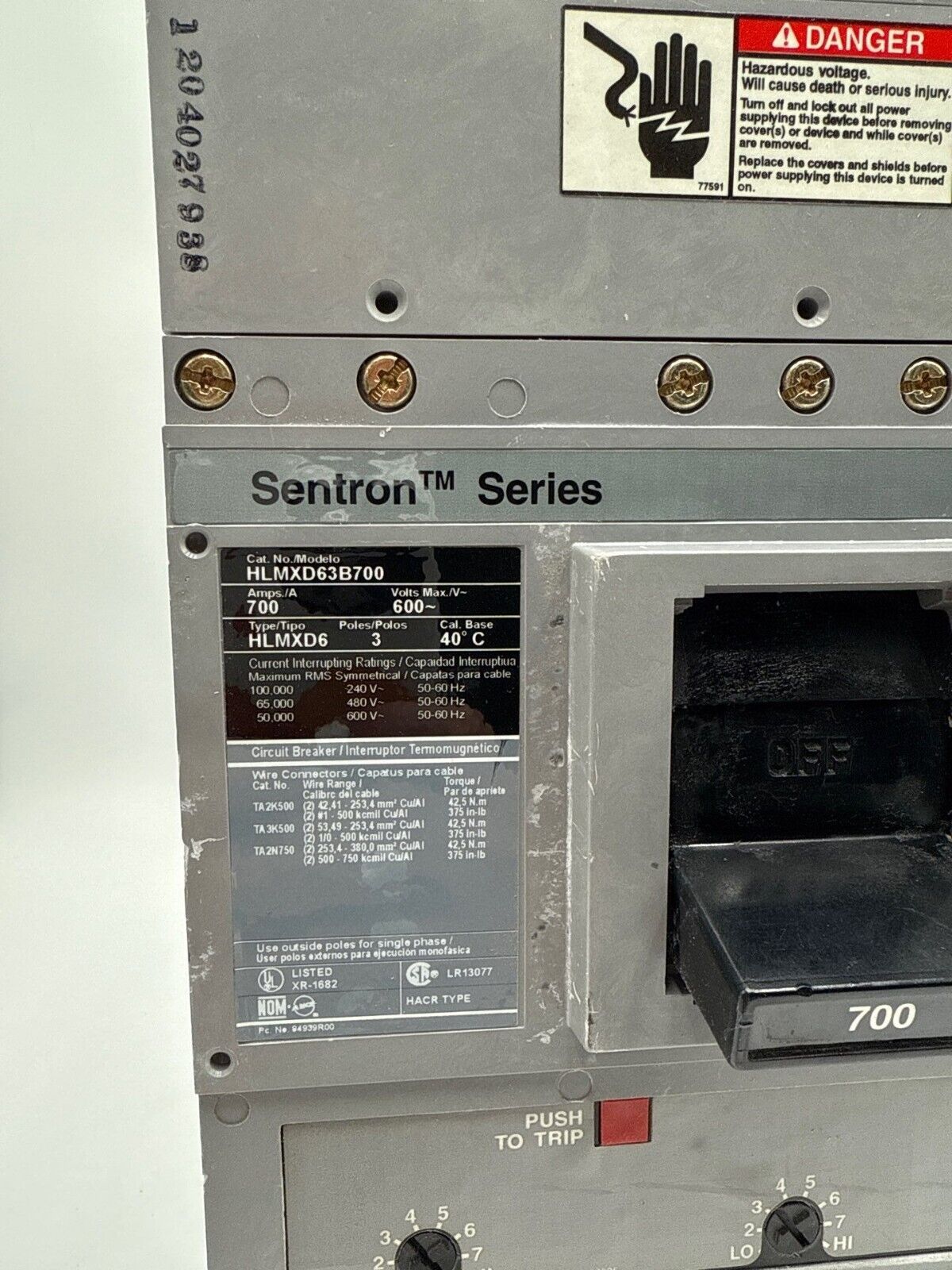 Siemens HLMXD63B700 Used