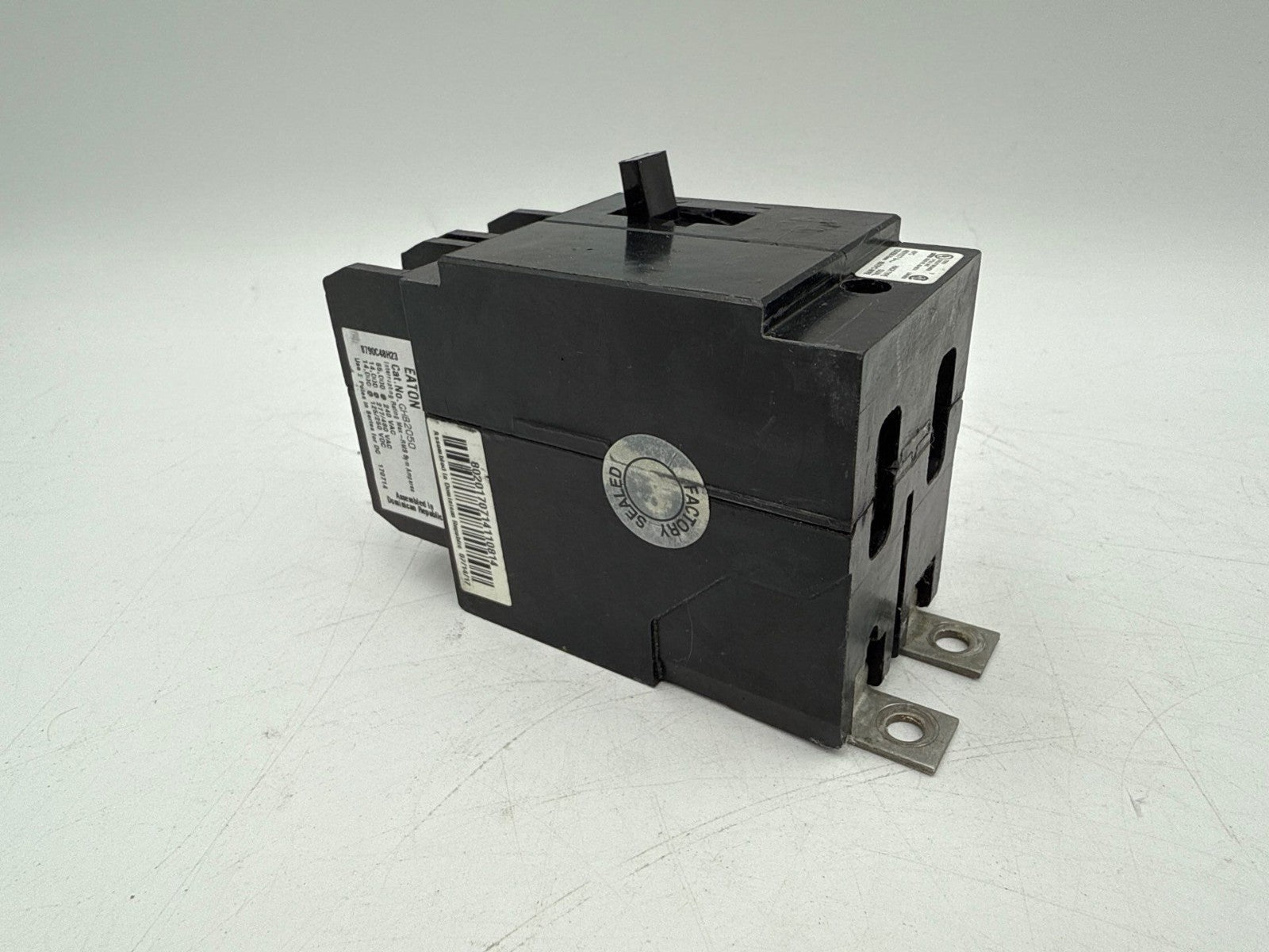 Eaton GHB2050 Bolt On Circuit Breaker 50A 277/480V 2P GHB 50 Amp 2 Pole Cutler Used