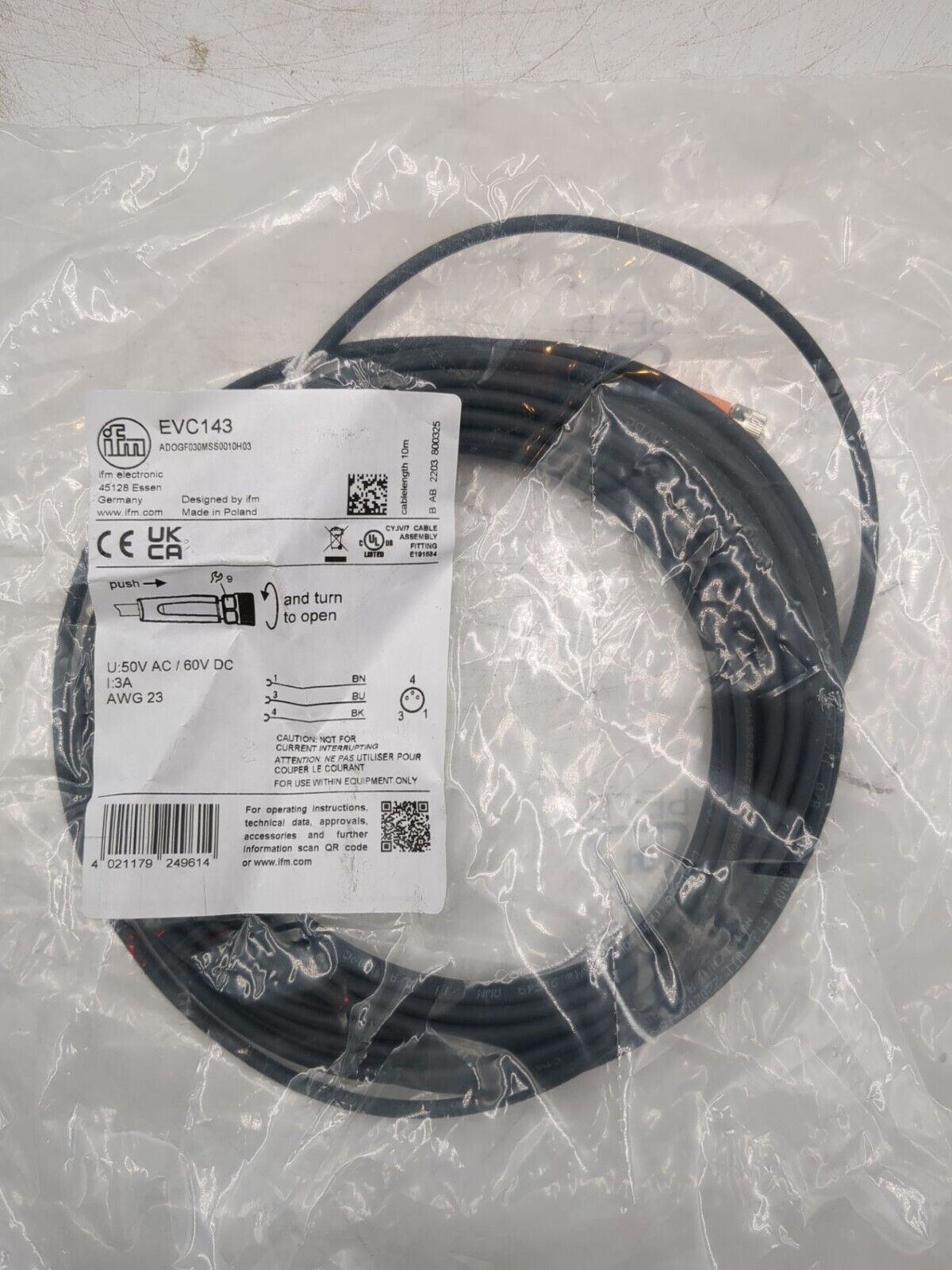 Efector ADOGF030MSS0010H03 New