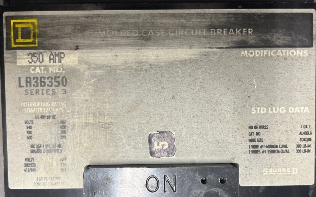 Square D LA36350 Used