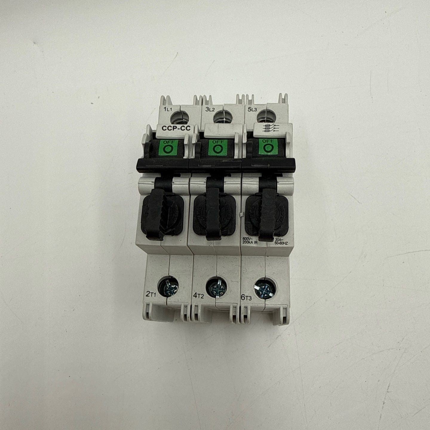 Cooper Bussmann CCP-3-30CC Fusible Circuit Breaker 30A 600V 3P 30 Amp 3 Pole