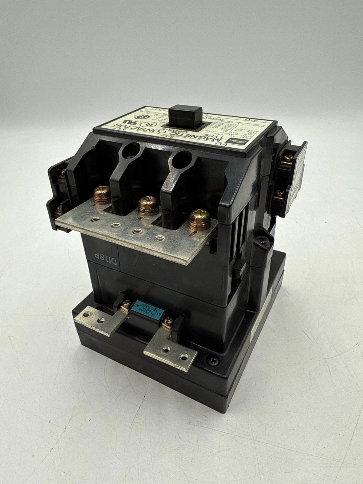 Toshiba C80A-E Magnetic Contactor 85A 3P 600V 60HP 3 Pole 3 Phase Coil 100-240V Used