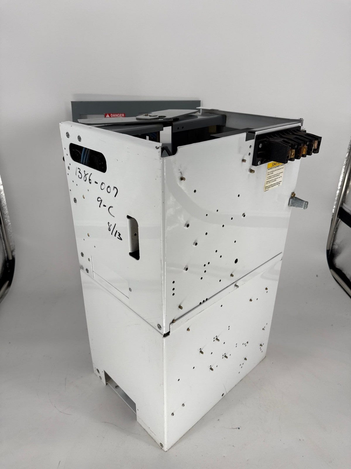 Square D Model 6 24" 15A Combo MCC Bucket FHP3601513M ATV58HU41N4Z 1HP Drive Used