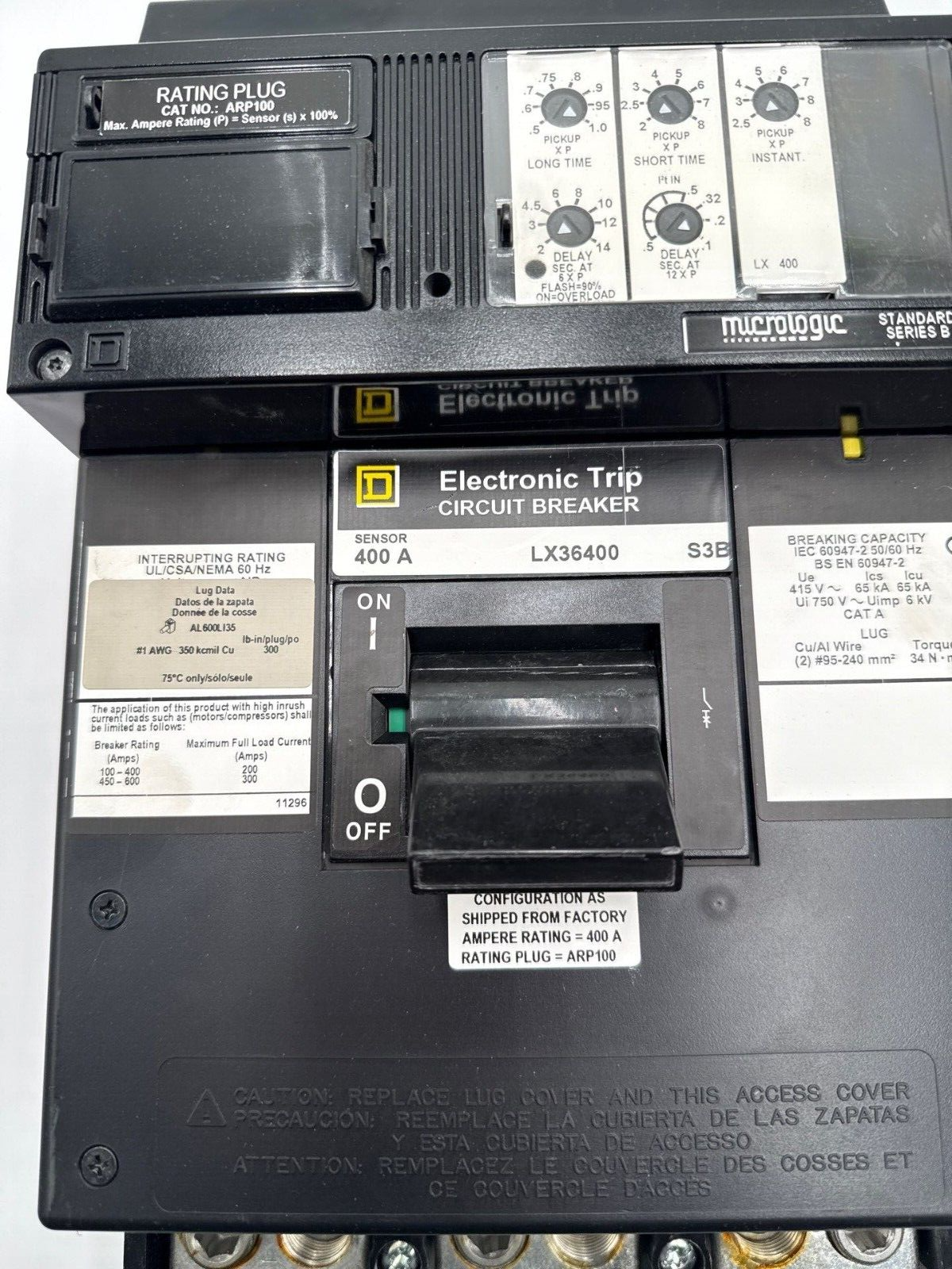 Square D LX36400 Used