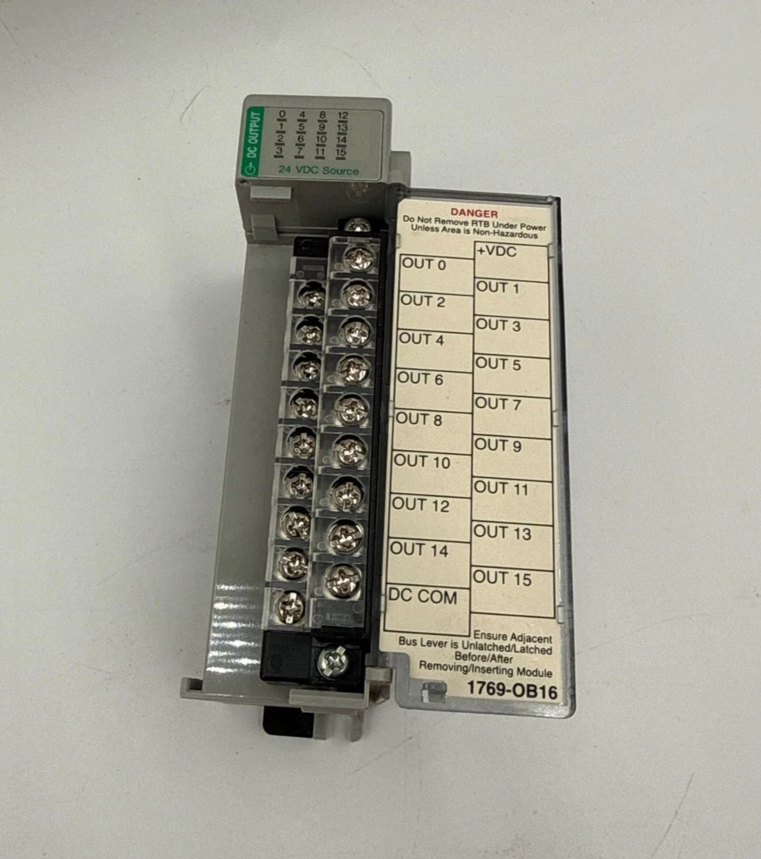 Allen Bradley 1769-OB16 Compact I/O Output Module Ser B 3.1 16 Point 17690B16 Used