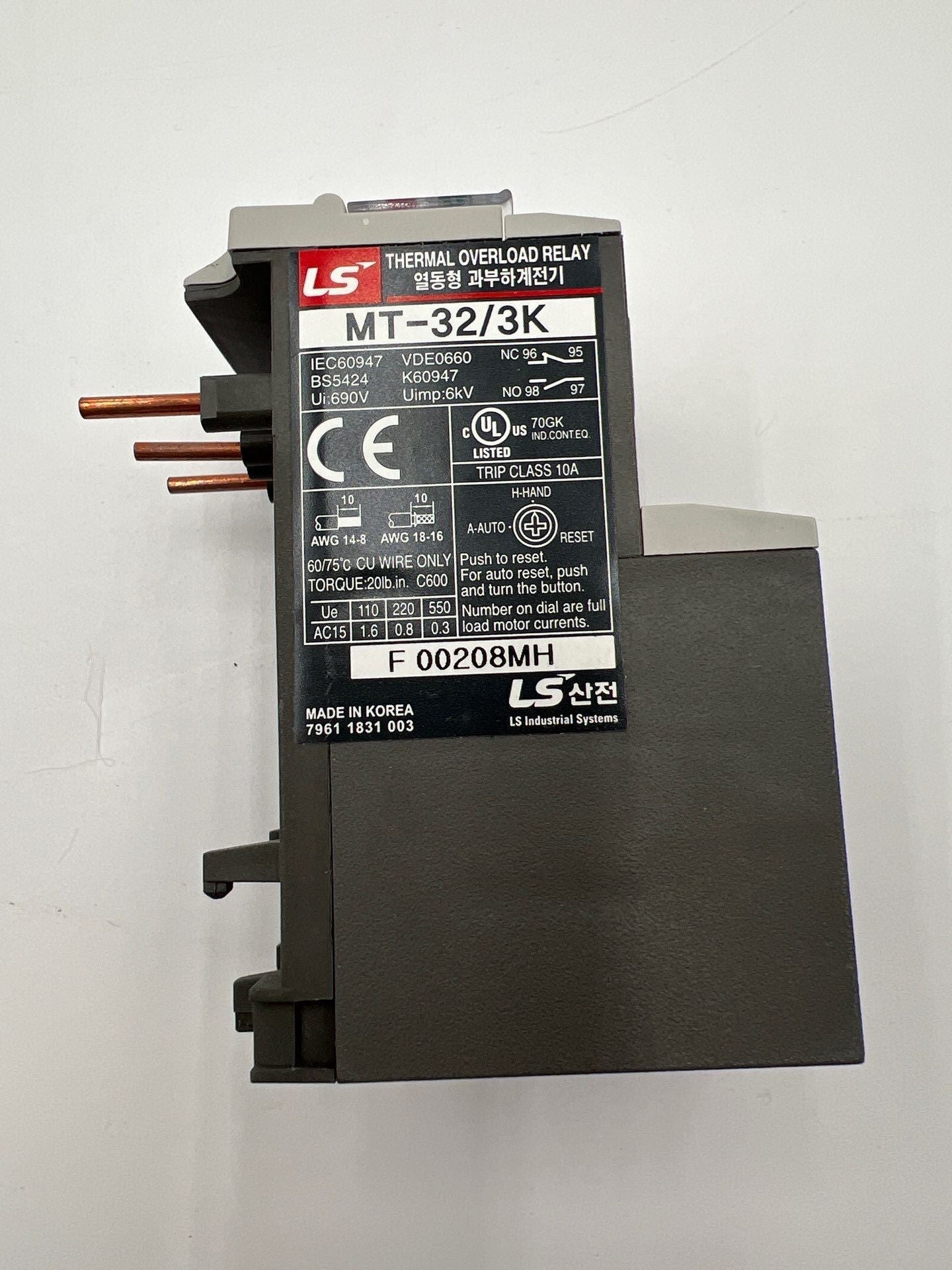 LS Electric MT-32/3K 0.33(0.25-0.4)A