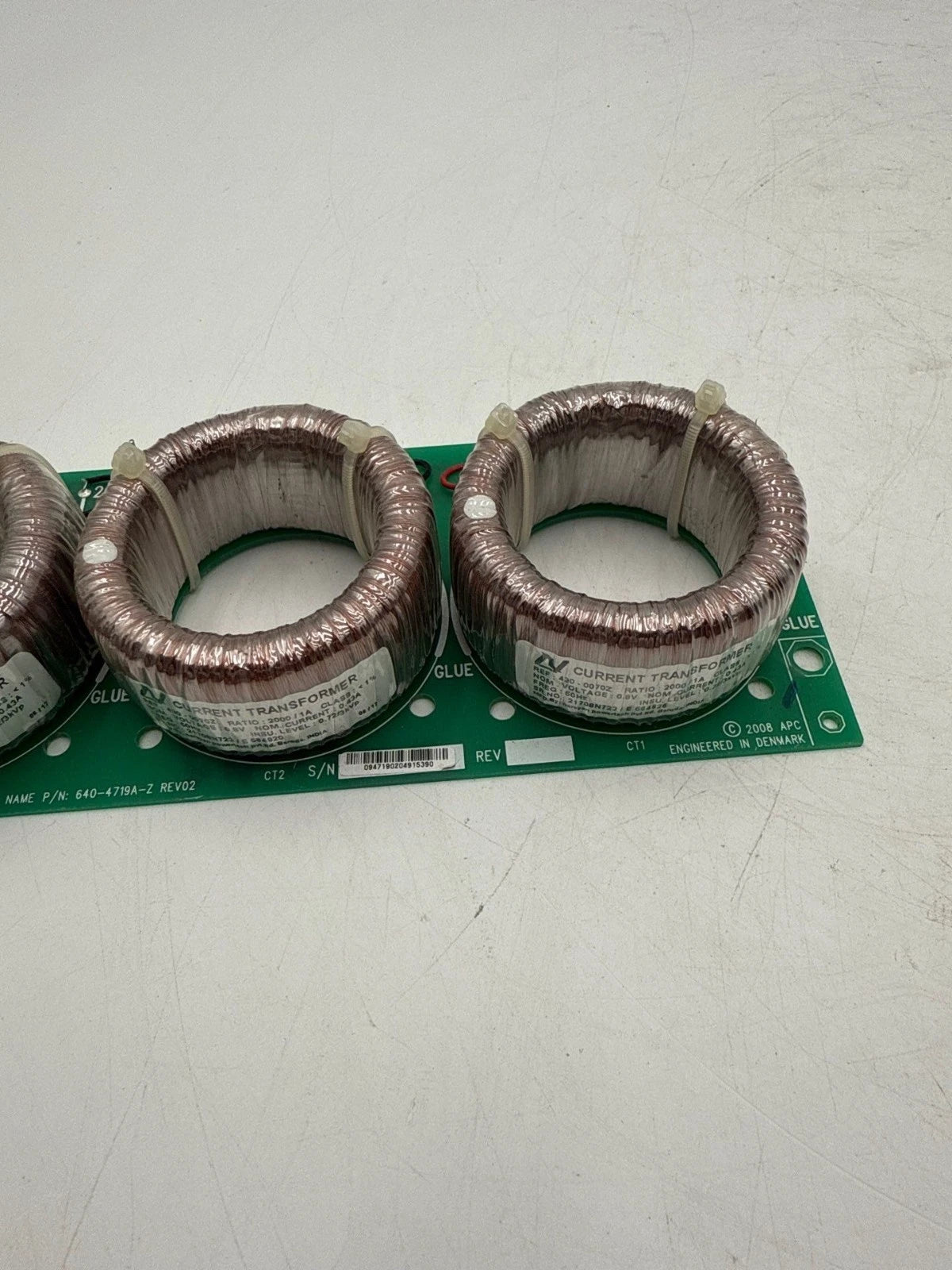 APC 640-4179A-Z Symmetra PX Coil Board 430-0070Z Current Transformer 2000:1A Used