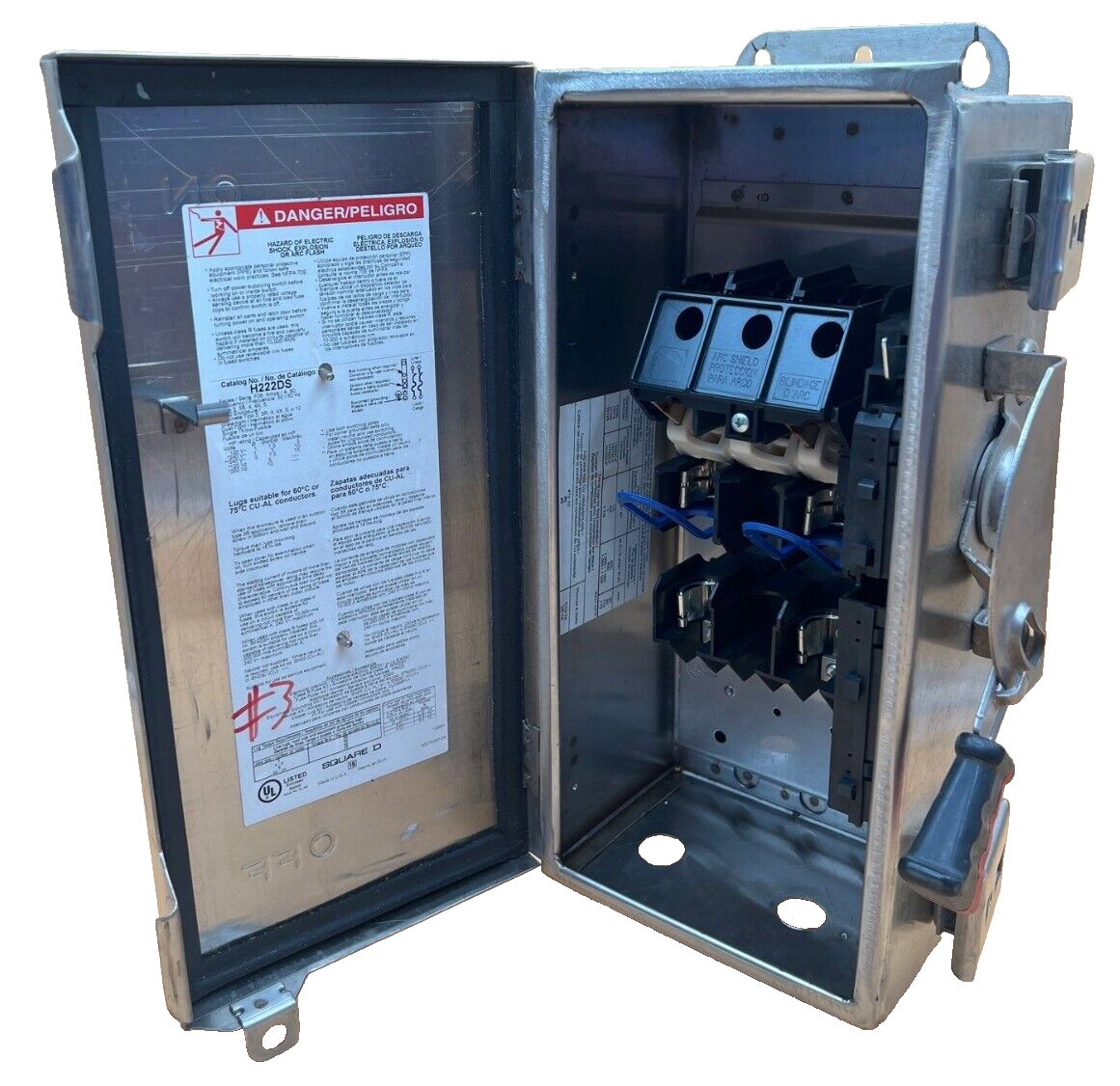 Square D H222DS Used