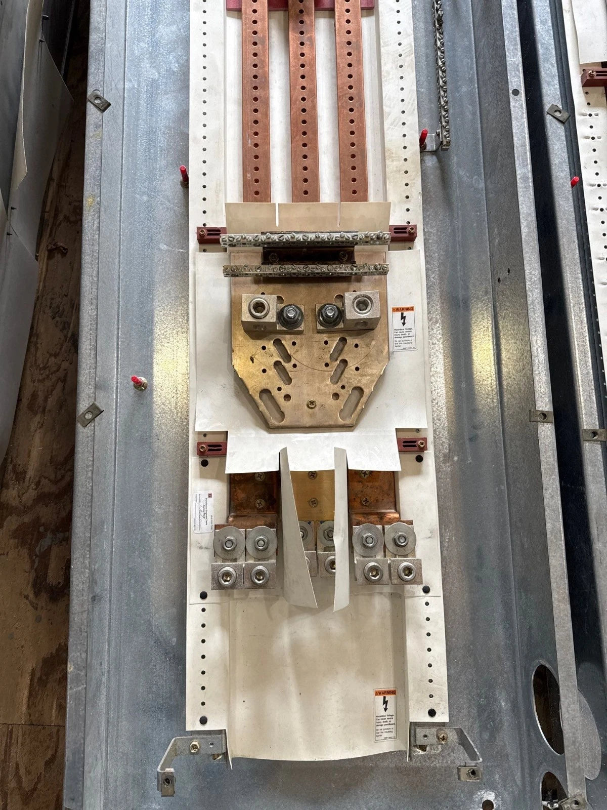 CH PRL3A Panelboard 600A 480/277V 3PH 4W MLO Panel 600 Amp Indoor YS2072 Used
