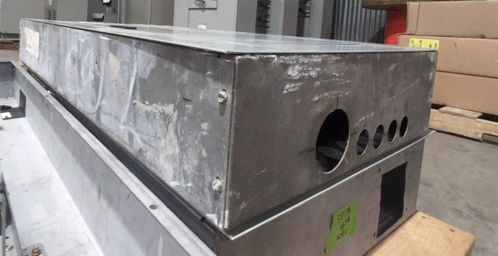 GE AEF3182BB Panelboard 225A 480/277V 3PH 4W 18 Cir MCB Panel 225 Amp TFJ236225 Used