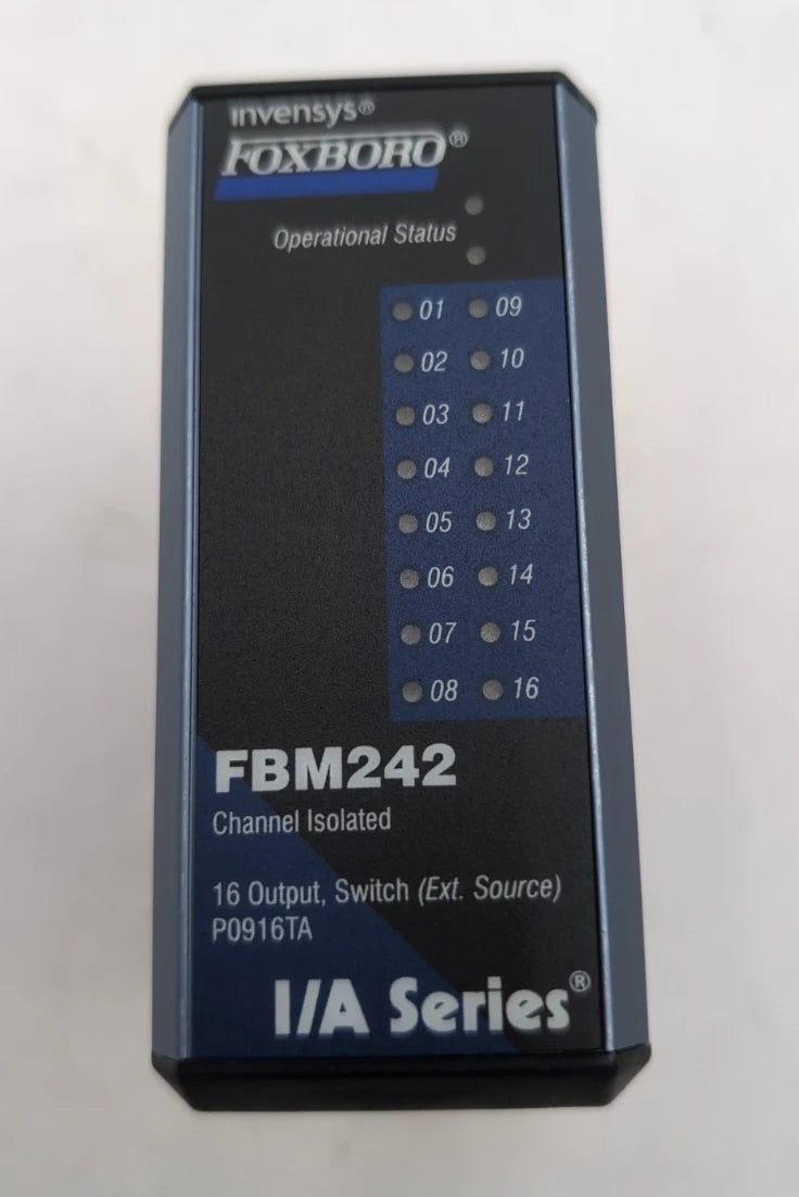 FOXBORO FBM242 Channel Isolated 16 Output Switch P0916TA I/A Series USED Used