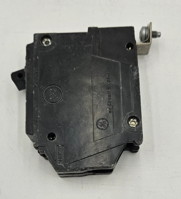 GE THQB1115 Bolt On Circuit Breaker 15A 1P 120V 10kA THQB 15 Amp 1 Pole Used Used