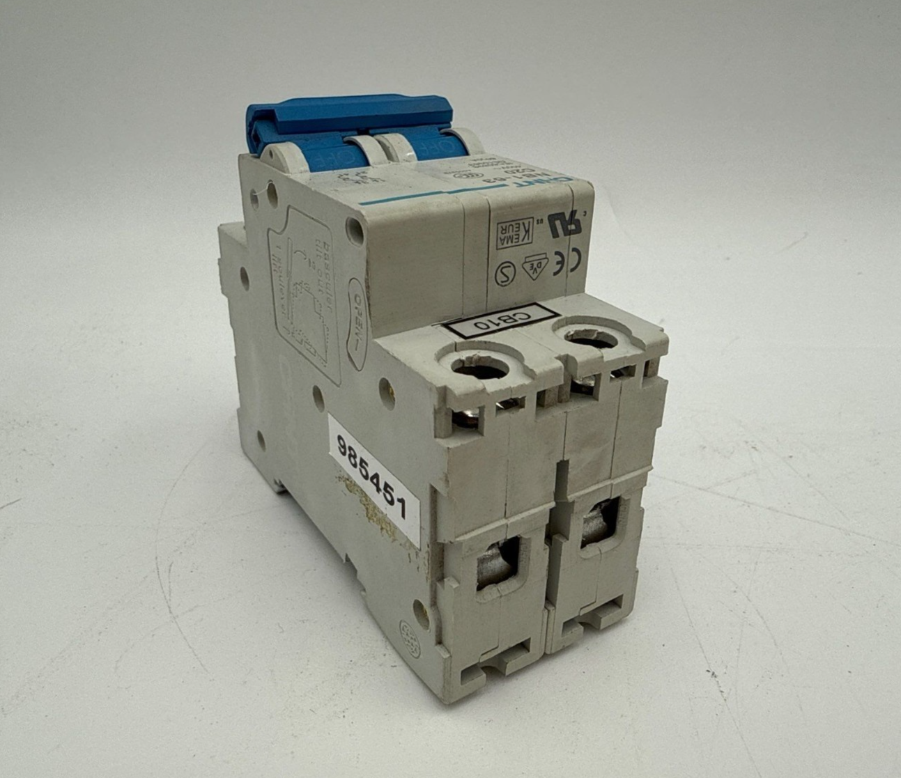 CHINT NB1-63 C20-2P Circuit Breaker 20A 2 Pole 400V C-CURVE 20 Amp NB1-C20-2P Used