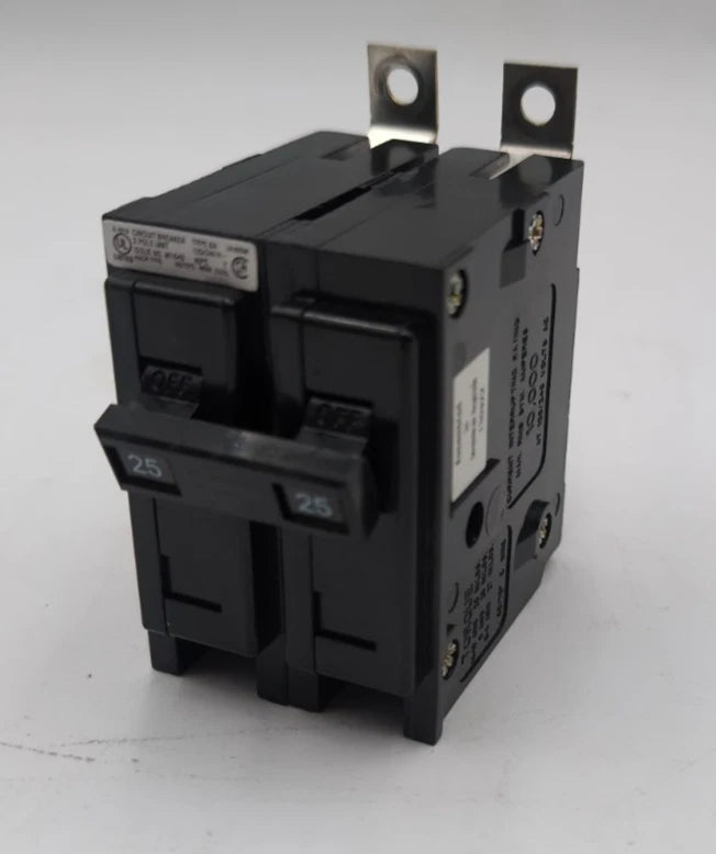 Eaton Cutler Hammer BAB2025H Circuit Breaker 25A 2P 240V 1PH BA225 25 Amp 2 Pole Used