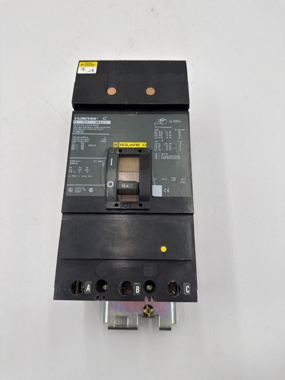 Square D FI36070 Used