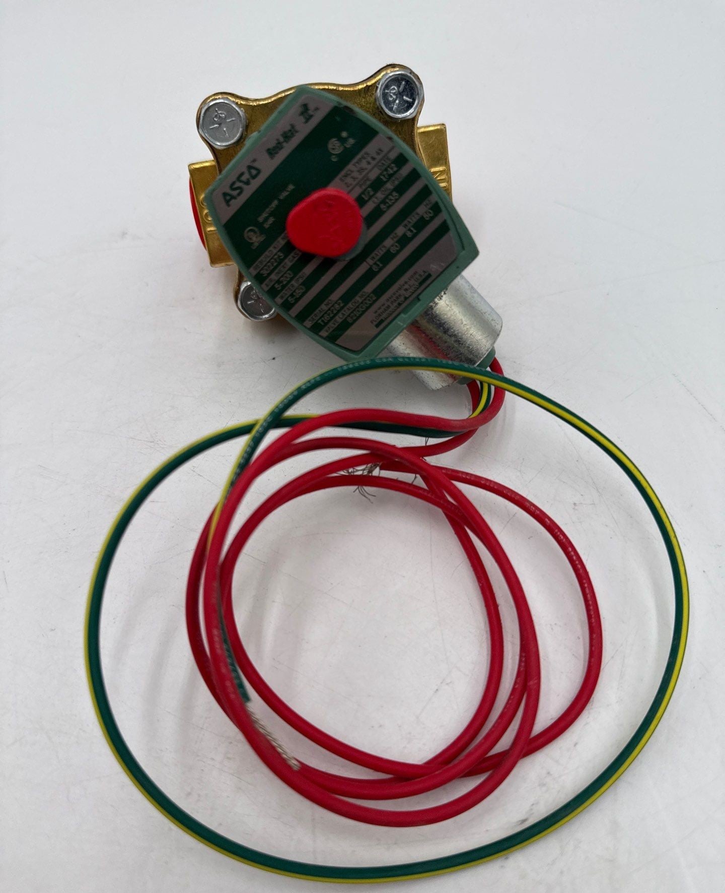 ASCO 8210G002 RedHat II Solenoid Shutoff Valve 2-Way N/C 1/2" New