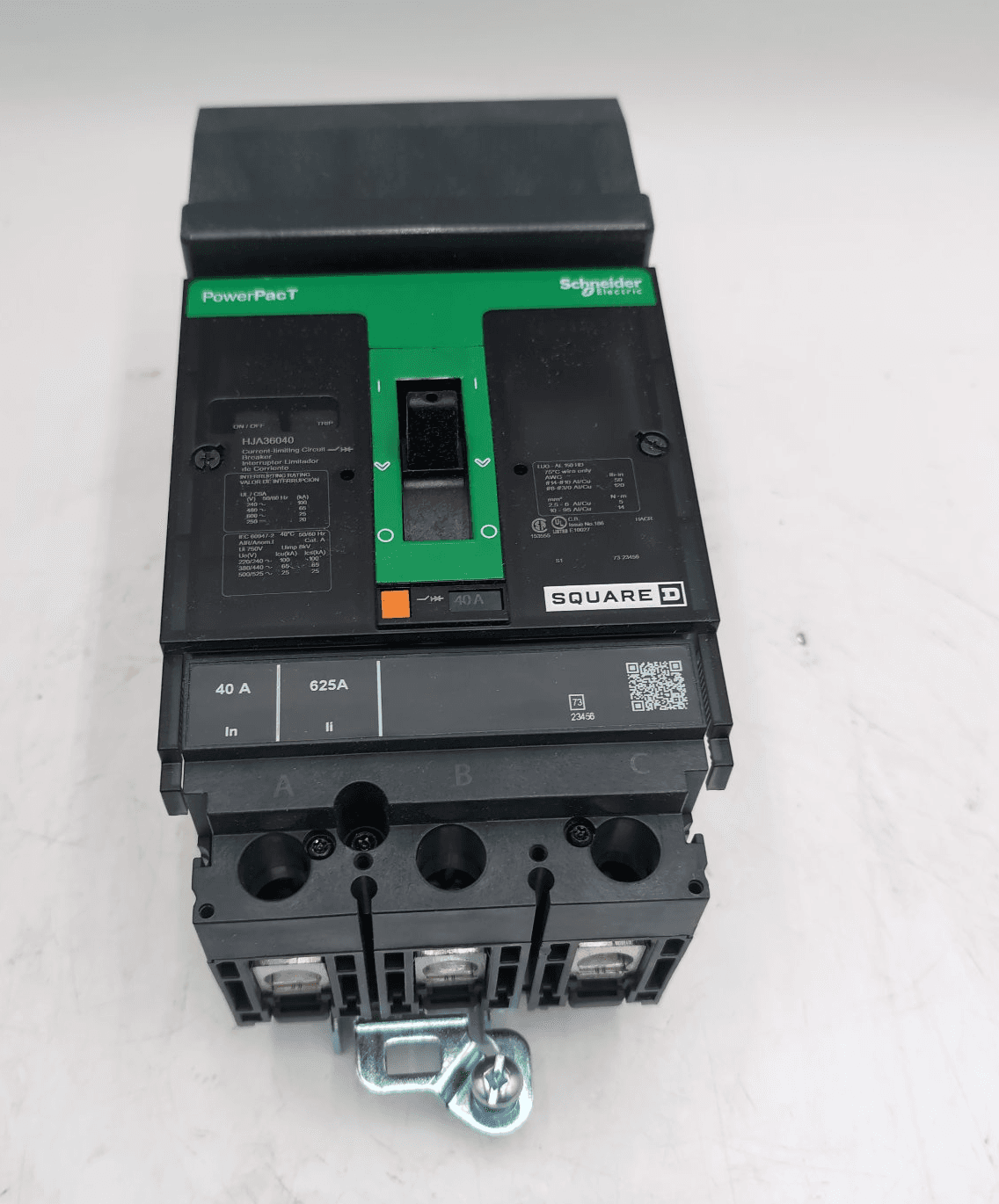 Square D HJA36040 Circuit Breaker 40A 600V 3 Pole – image 1