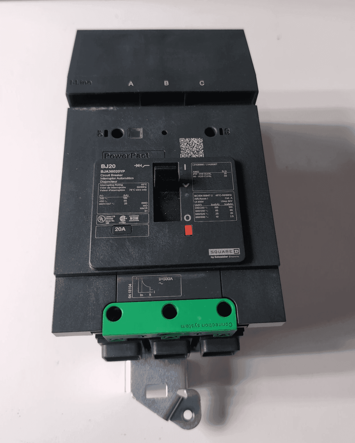 Square D BJA36020YP Circuit Breaker — image 1 of 6