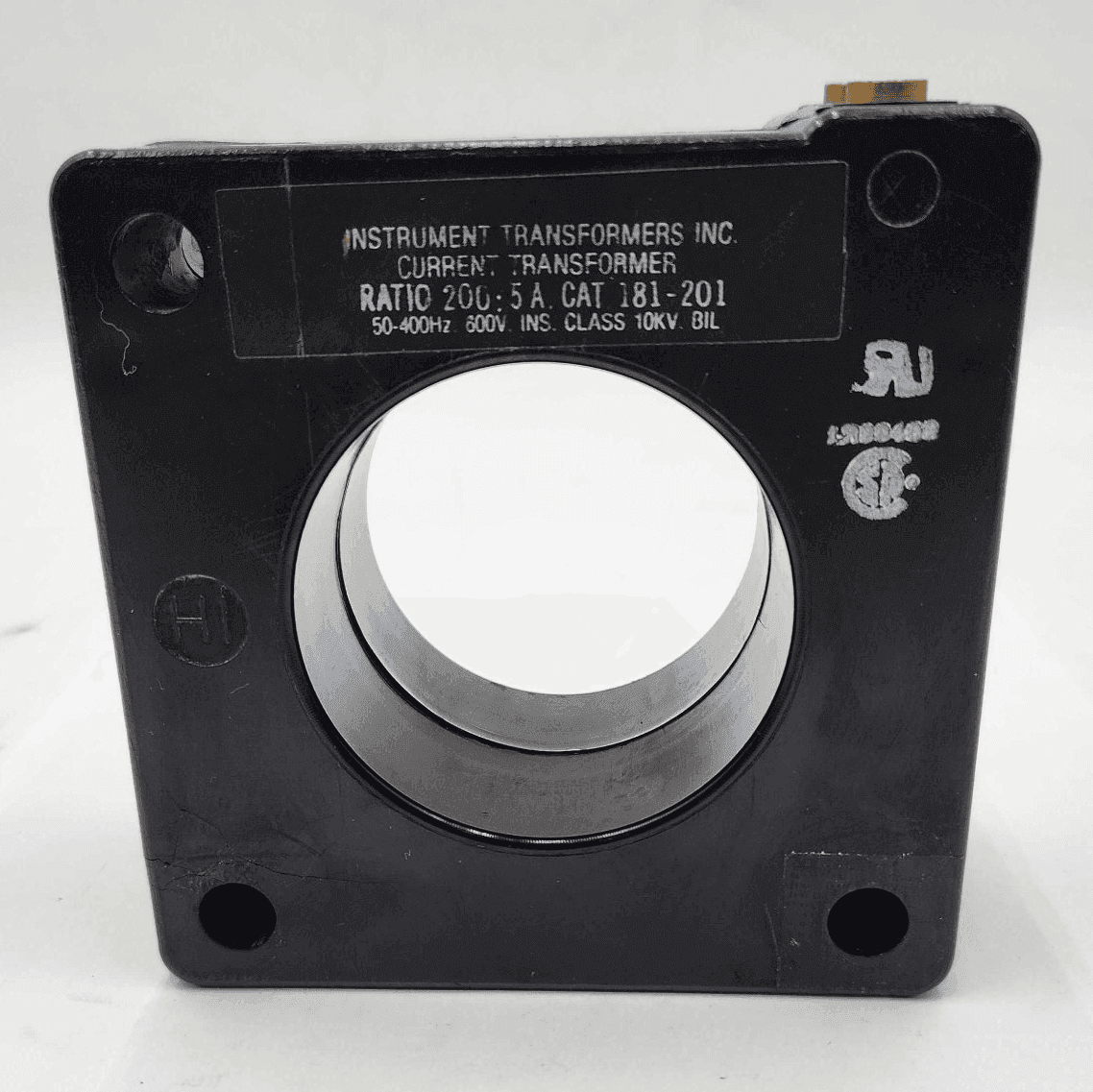 Instrument Transformers Inc 181-201 Current Transformer 5A 120V
