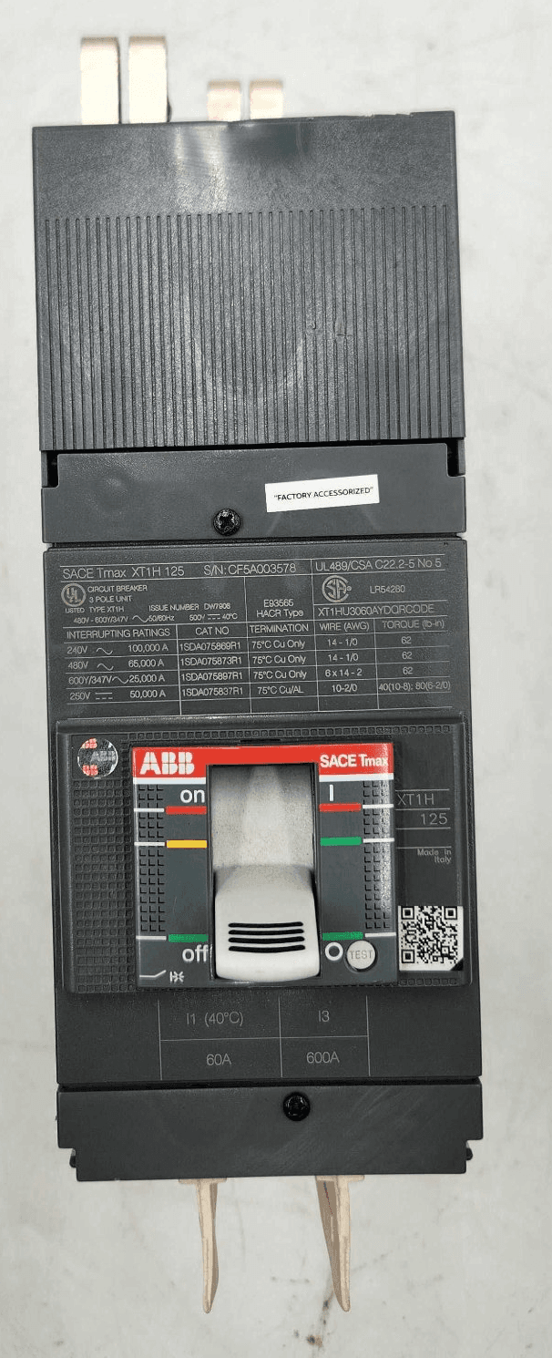 ABB XT1HU3060AYD Circuit Breaker — image 1 of 6