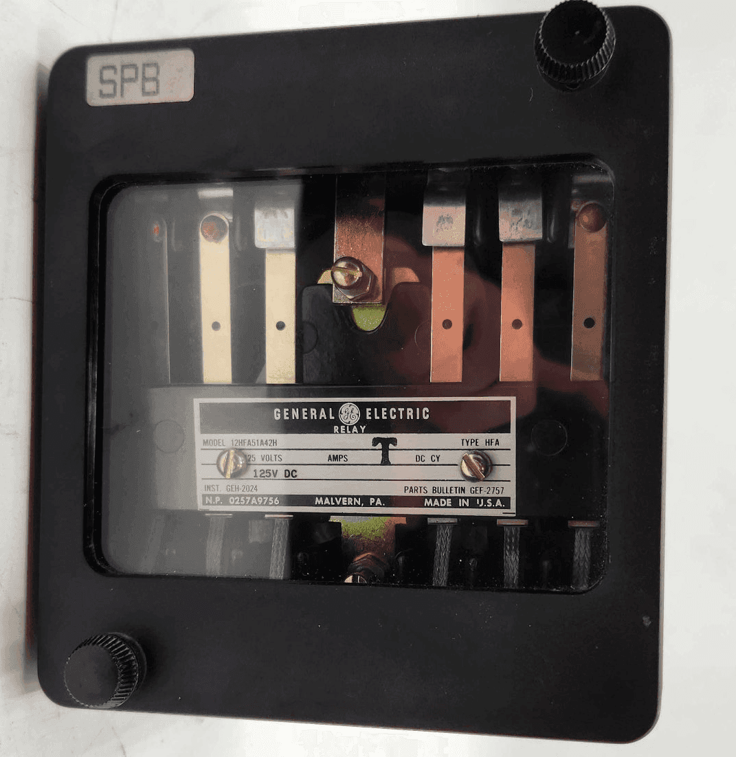 General Electric 12HFA51A42H Multicontact Electromechanical Auxiliary Relay