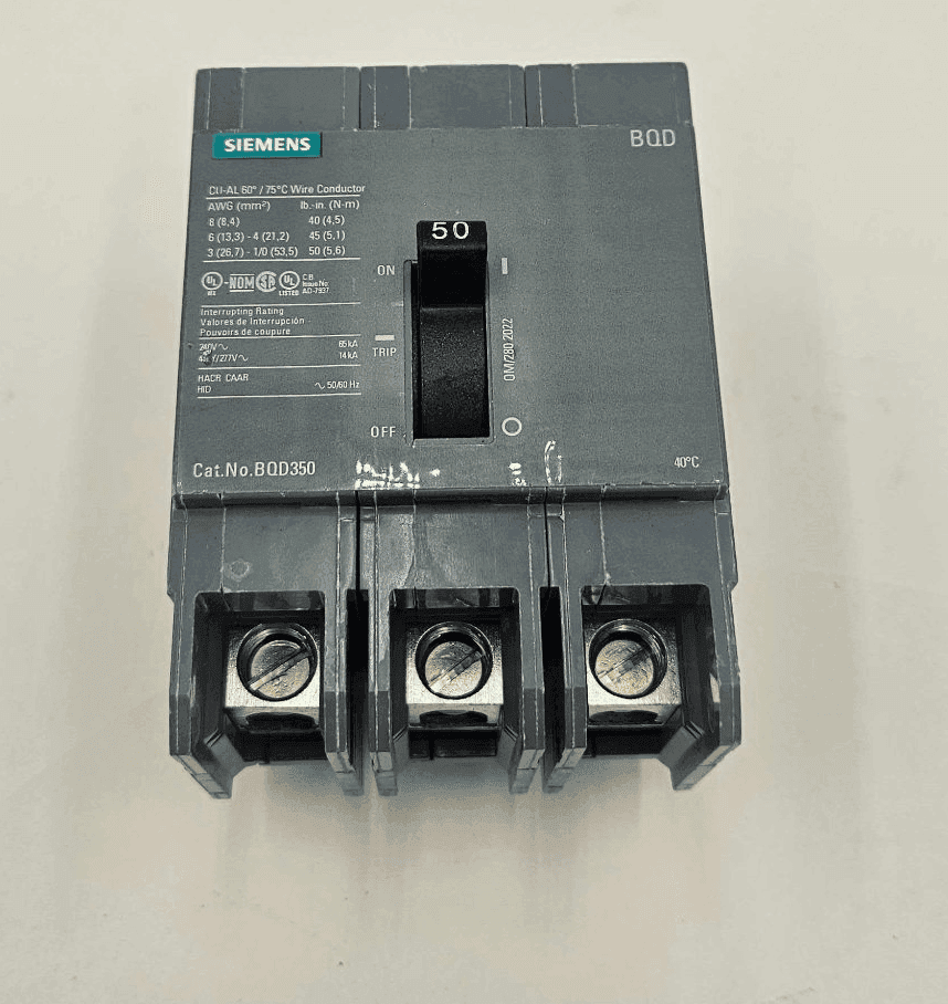 Siemens BQD350 Circuit Breaker — image 1 of 7