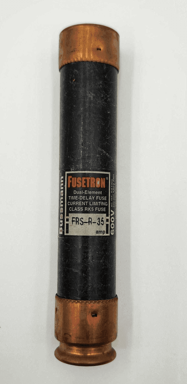 Fusetron FRS-R-35 Fuse 35A 600V Class RK1 Time-Delay