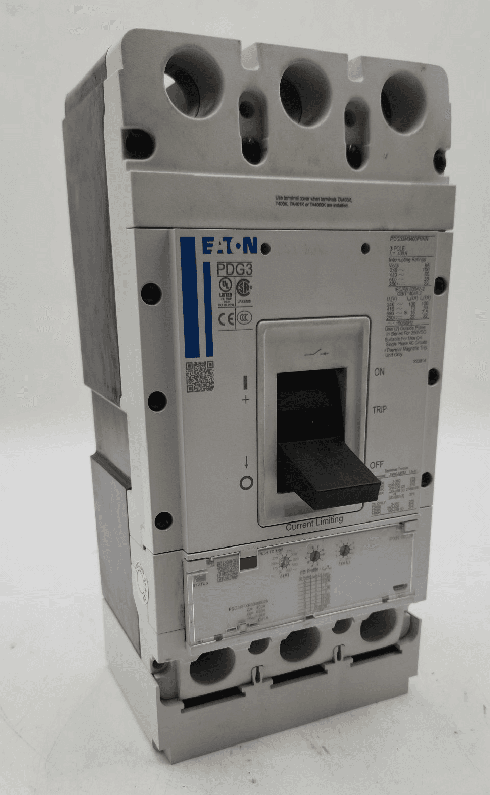 Eaton PDG33M0400FNNN Circuit Breaker 400A 600V 3P – image 1
