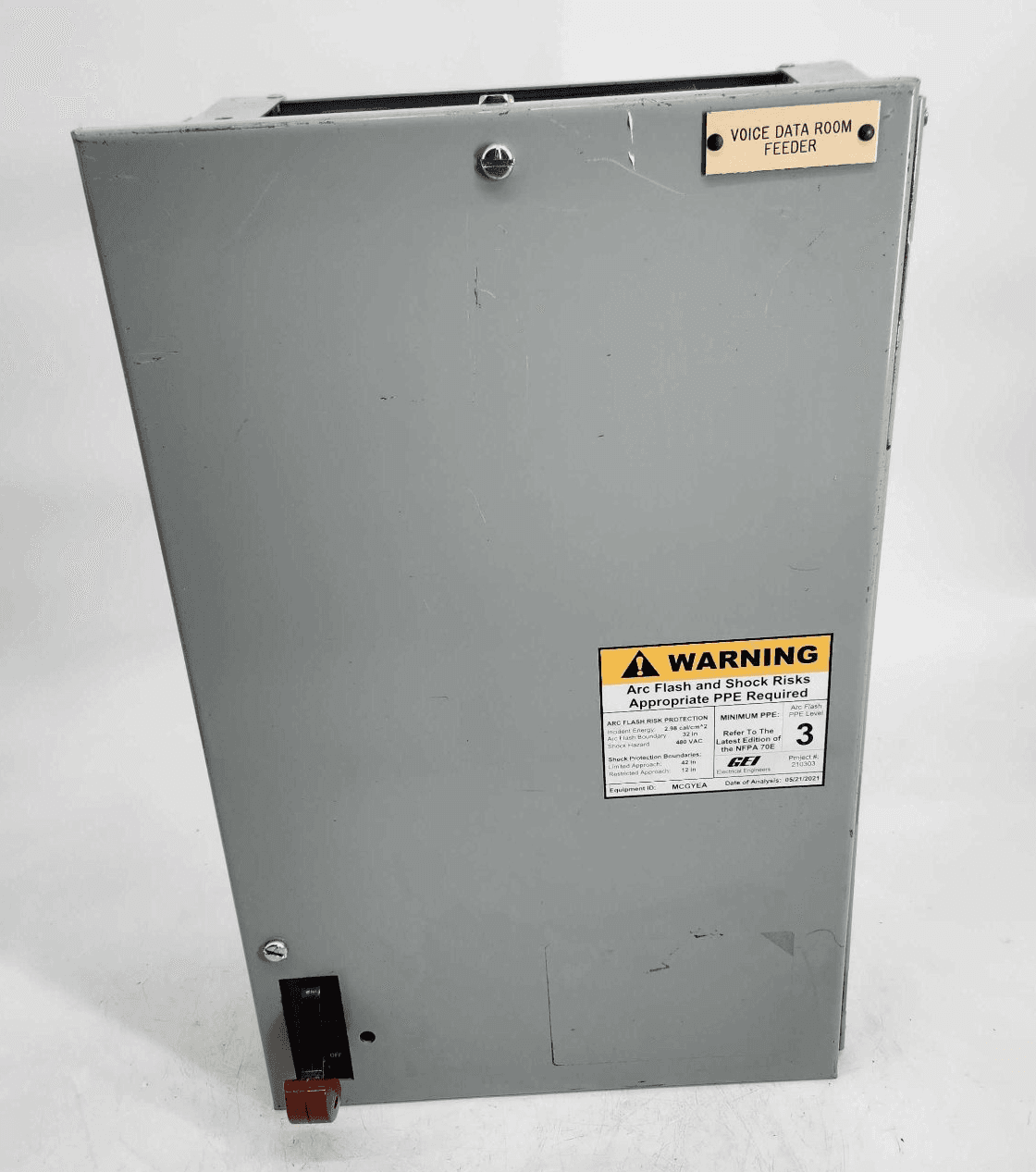 GE GEMCCFUSE200A 200A 24in Feeder MCC Bucket 8000 Series