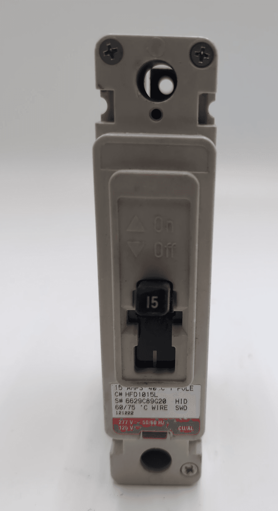 Eaton HFD1015L Circuit Breaker — image 1 of 7