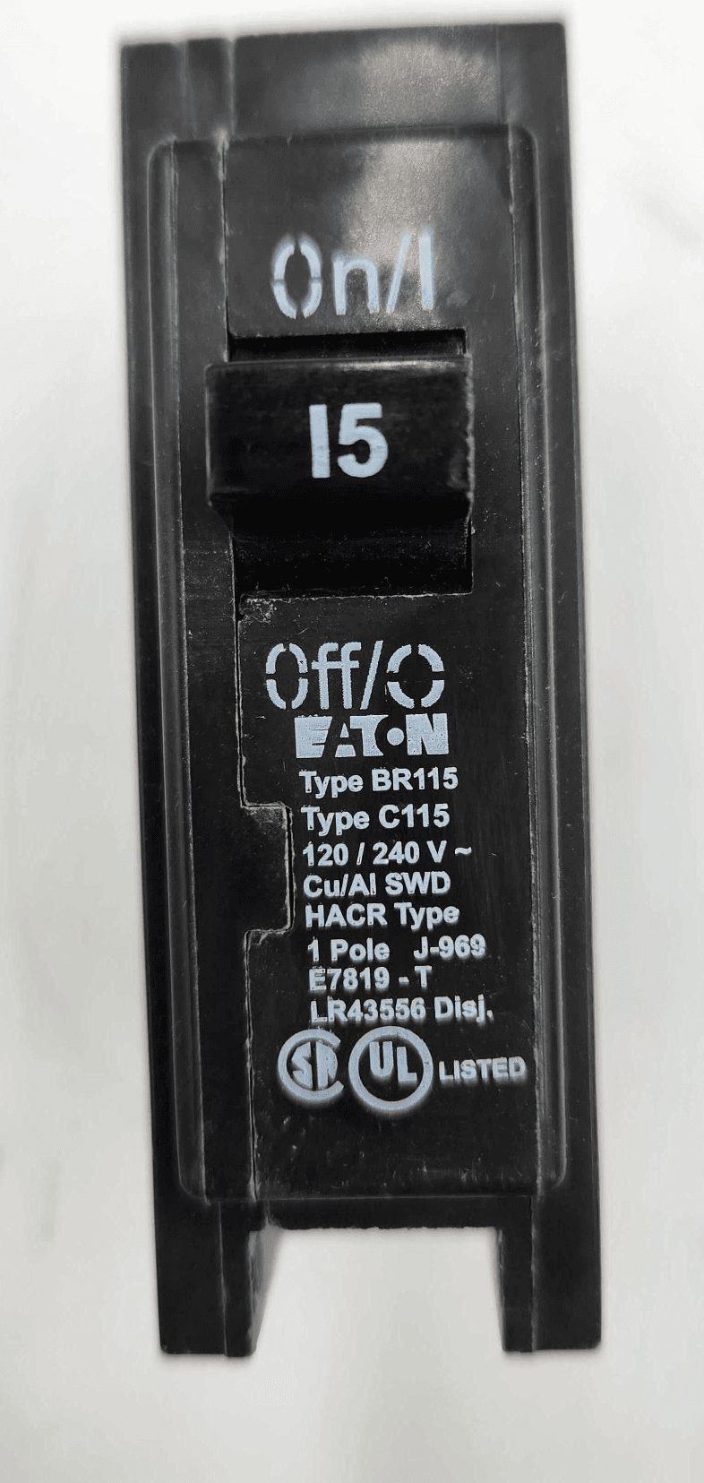 Westinghouse BR115 Circuit Breaker — image 1 of 5