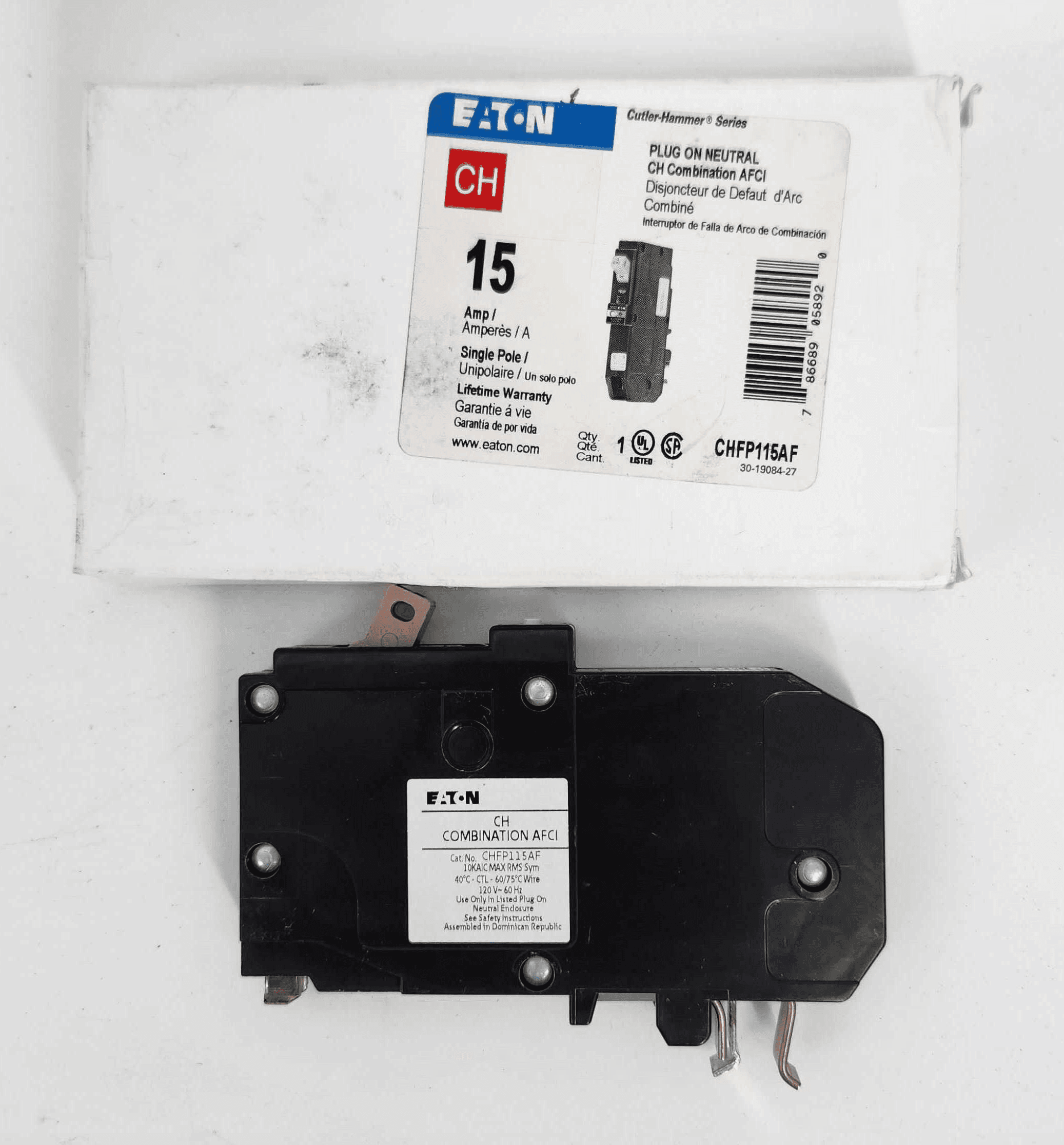 Eaton CHFP115AF Circuit Breaker — image 1 of 8