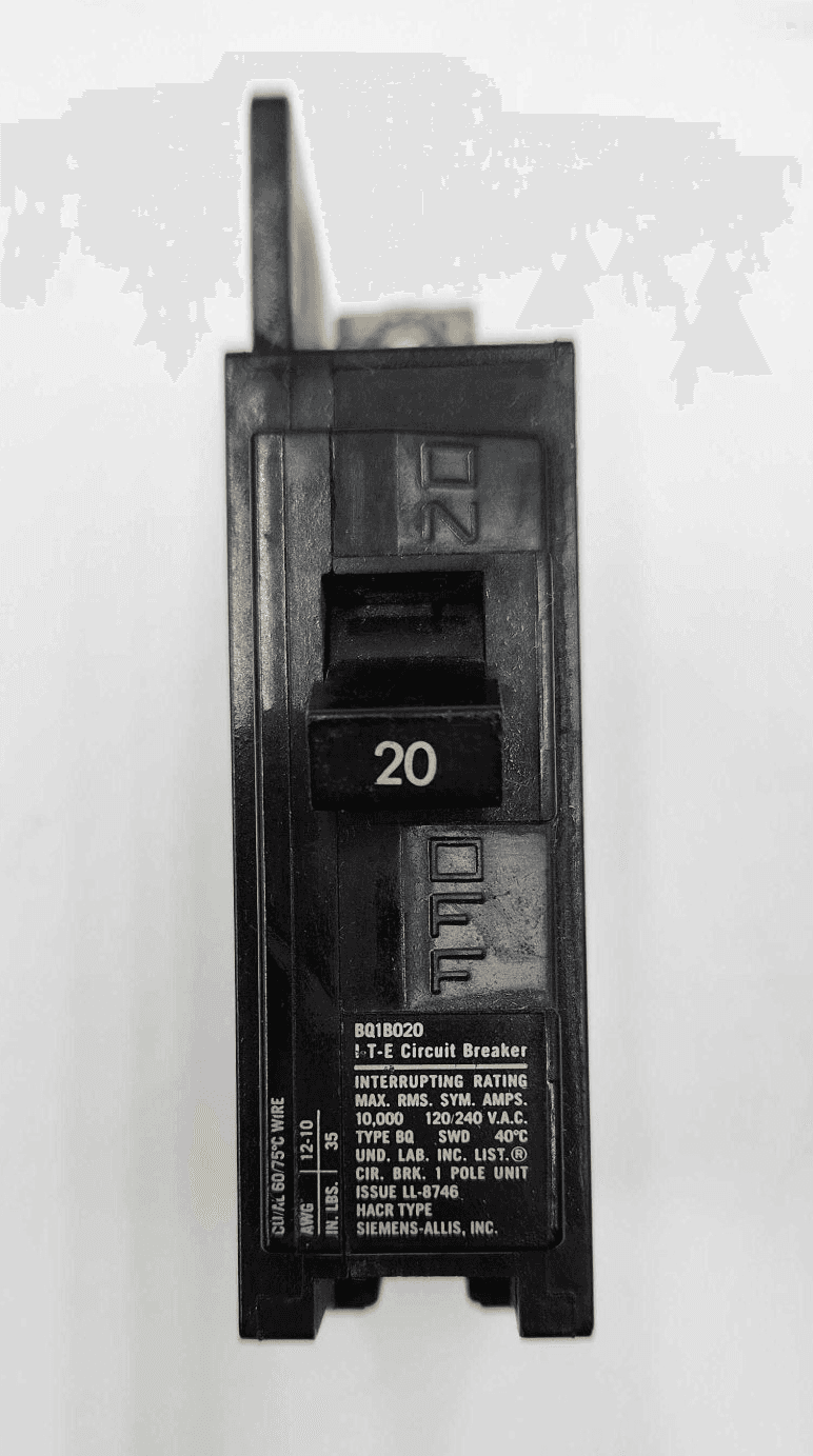 Siemens BQ1B020 Circuit Breaker — image 1 of 7