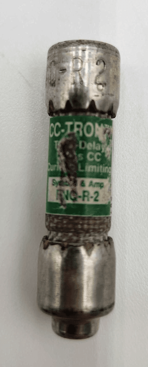Bussmann FNQ-R-2 Fuse 2A 600V Class CC Time-Delay