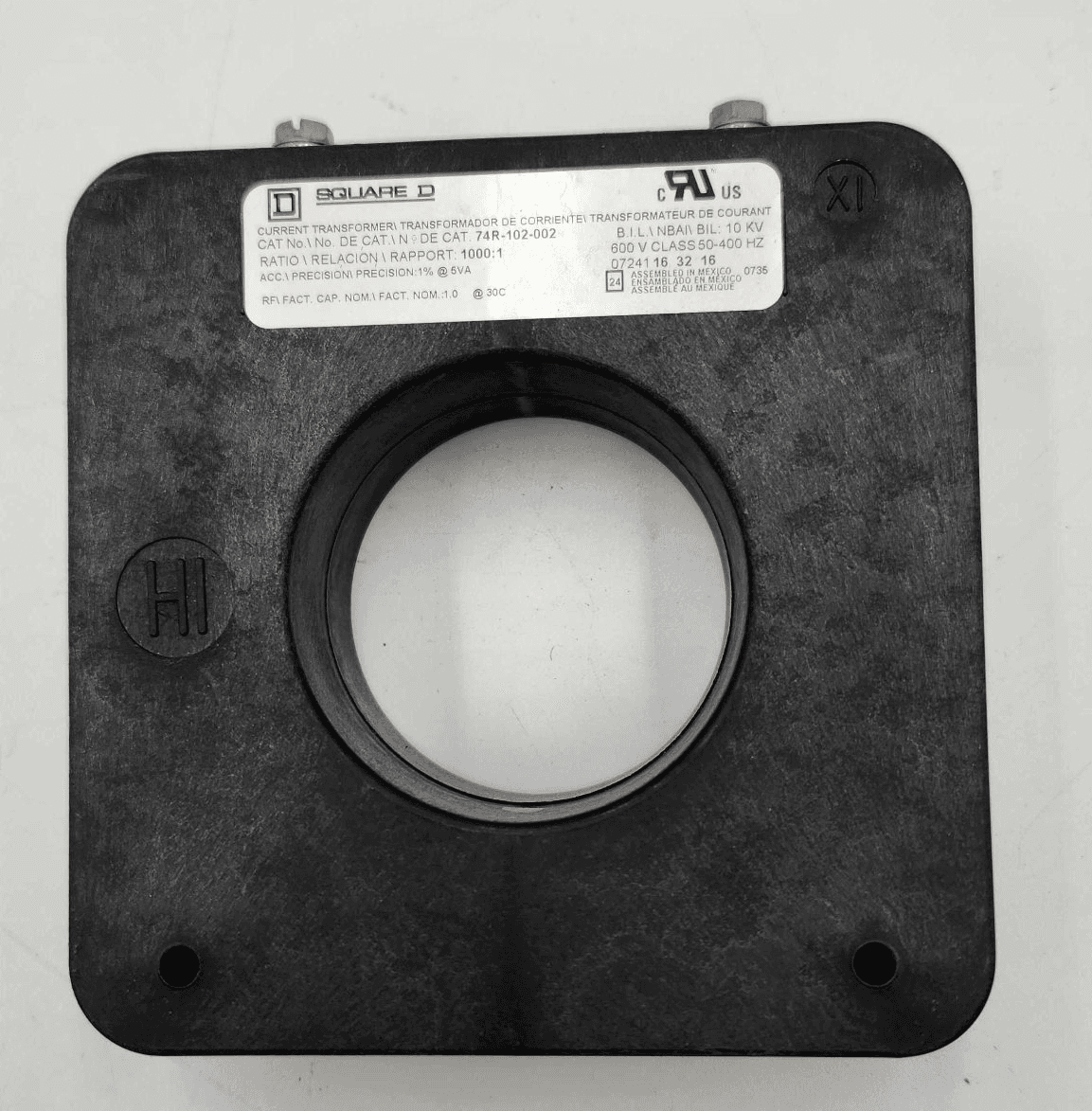 Square D 74R-401-001 Current Transformer