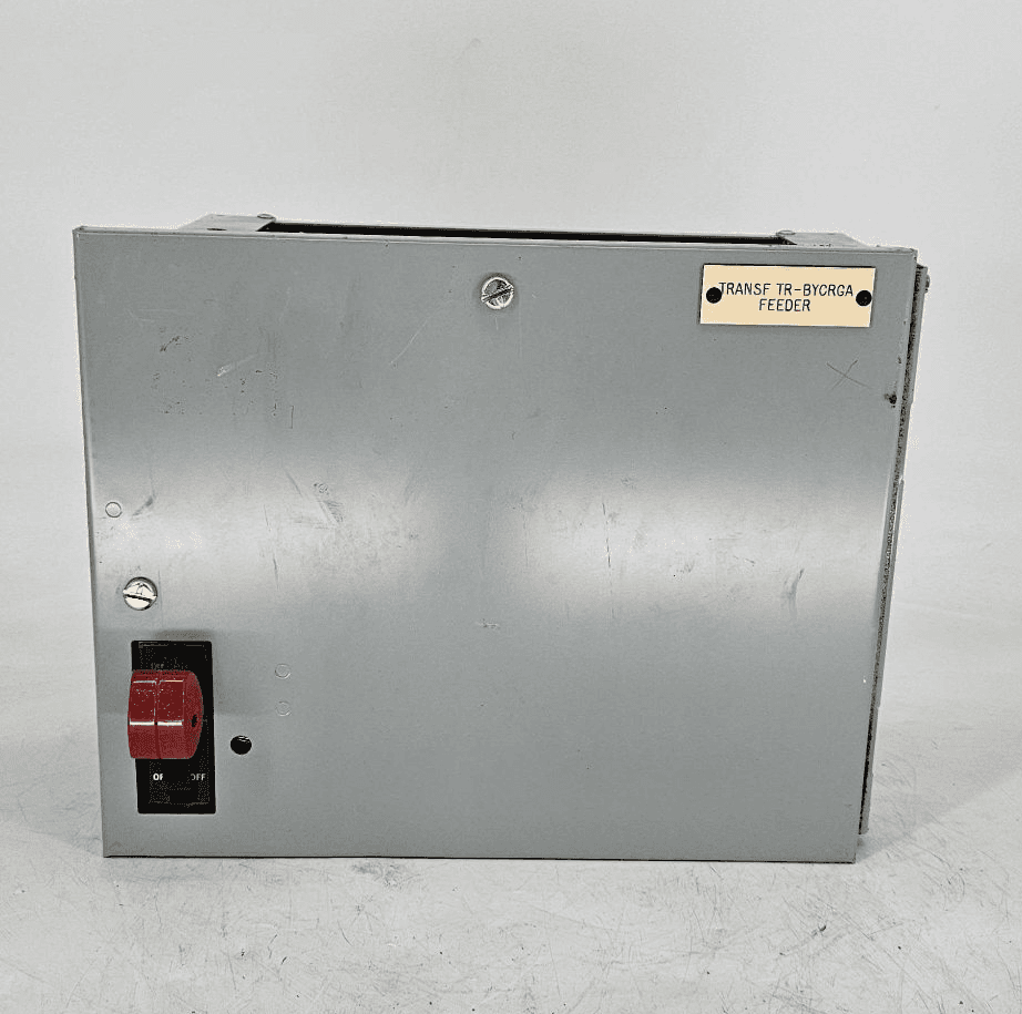 GE GEMCCFUSE60A 12in 60A FUSED MCC Bucket Model 8000 USED